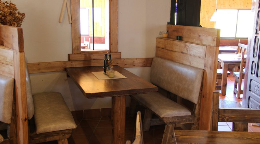 Comedor interior para los mas adentrados