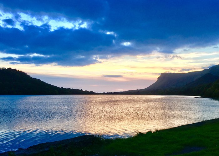Twilight Across The Lake