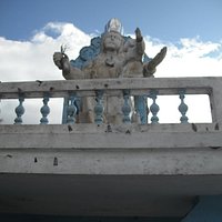 Imagen de la Virgen en la culminación del Sendero.