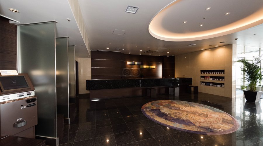 Lobby at the Hotel Viainn Tokyo Oimachi