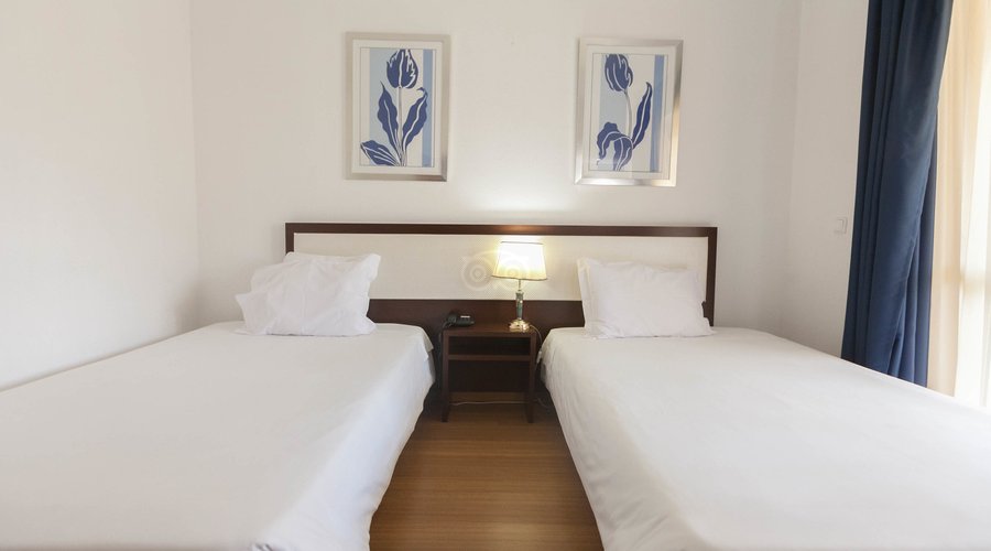 The Twin Bedroom at the Hotel Excelsior