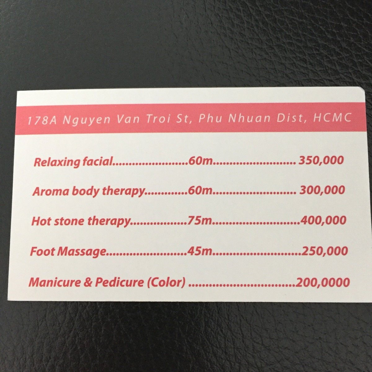 Skin Bar Spa - 호치민시 - Skin Bar Spa의 리뷰 - 트립어드바이저