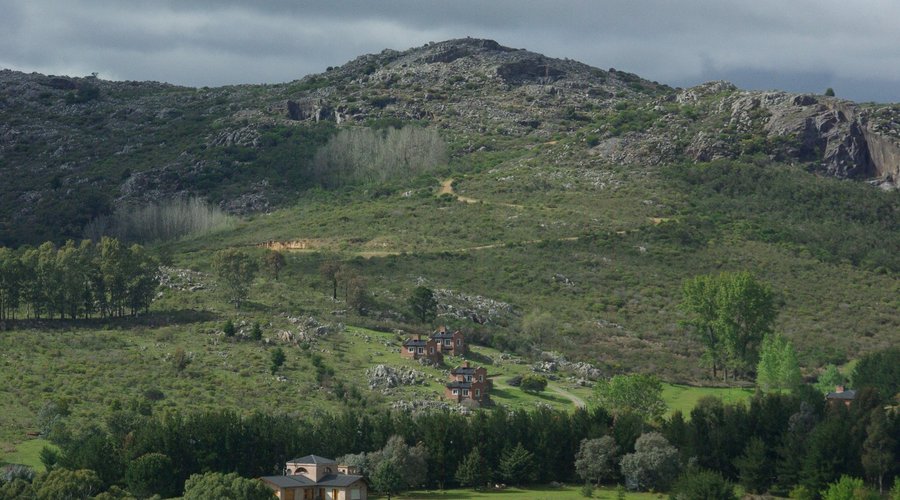 Las cabañas en la sierra de Tandil