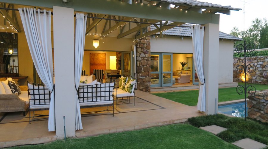 Outside patio area off the dining room