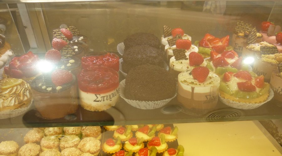 Range of cakes