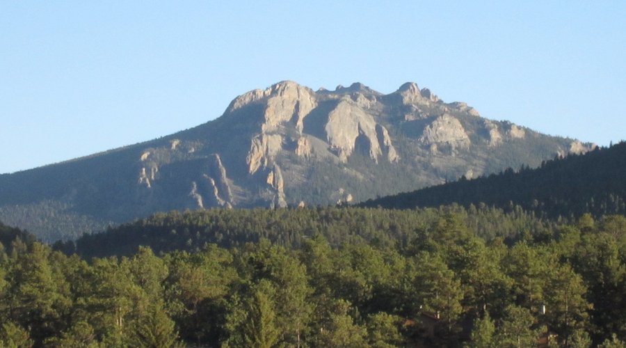 View across the road.