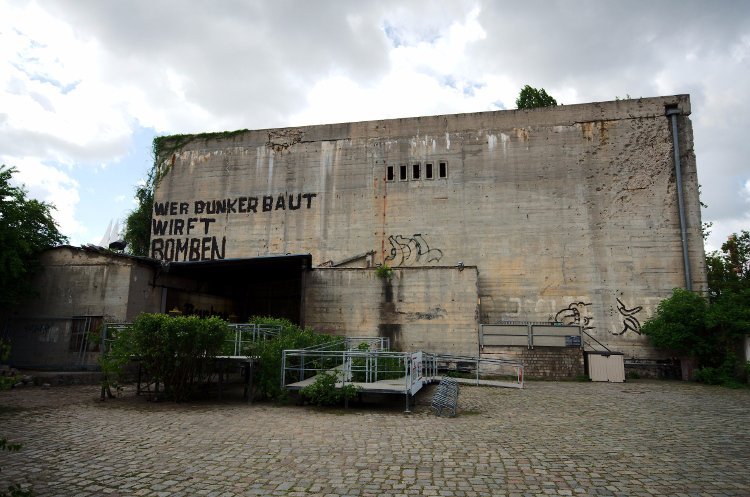 Bunker von außen