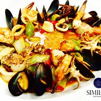 Seafood Pad Pong Karee