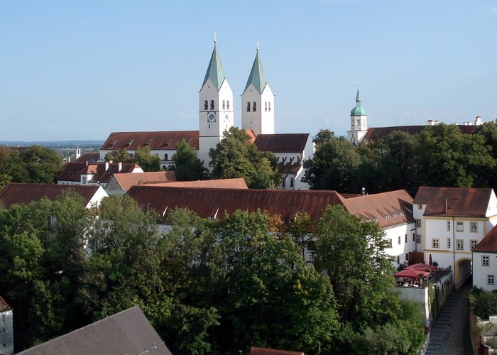 Blick auf den Dom zu Freising