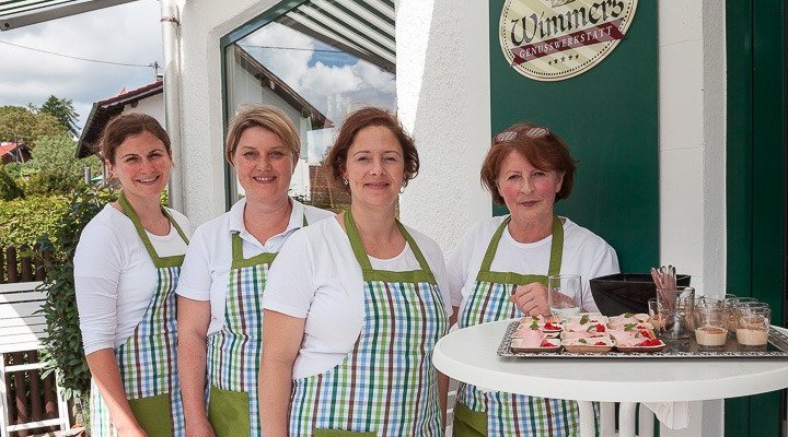Das Team von Wimmers Genusswerkstatt