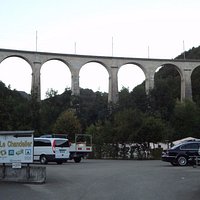 Viaduc de Saint-Ursane (vue depuis la Maison du Tourisme)