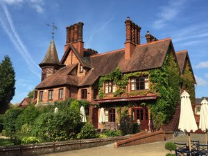 Five Arrows Hotel in Waddesdon, image may contain: Housing, Cottage, House, Manor