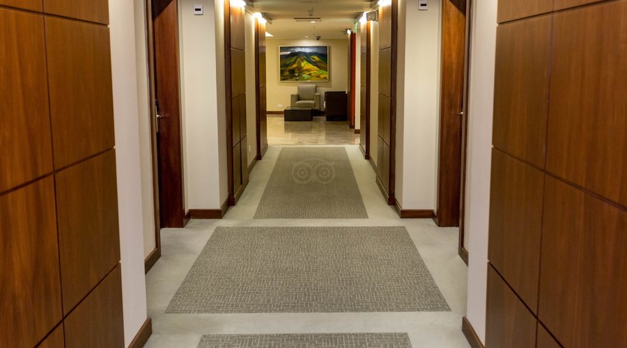 Hallways at the Swissotel Quito