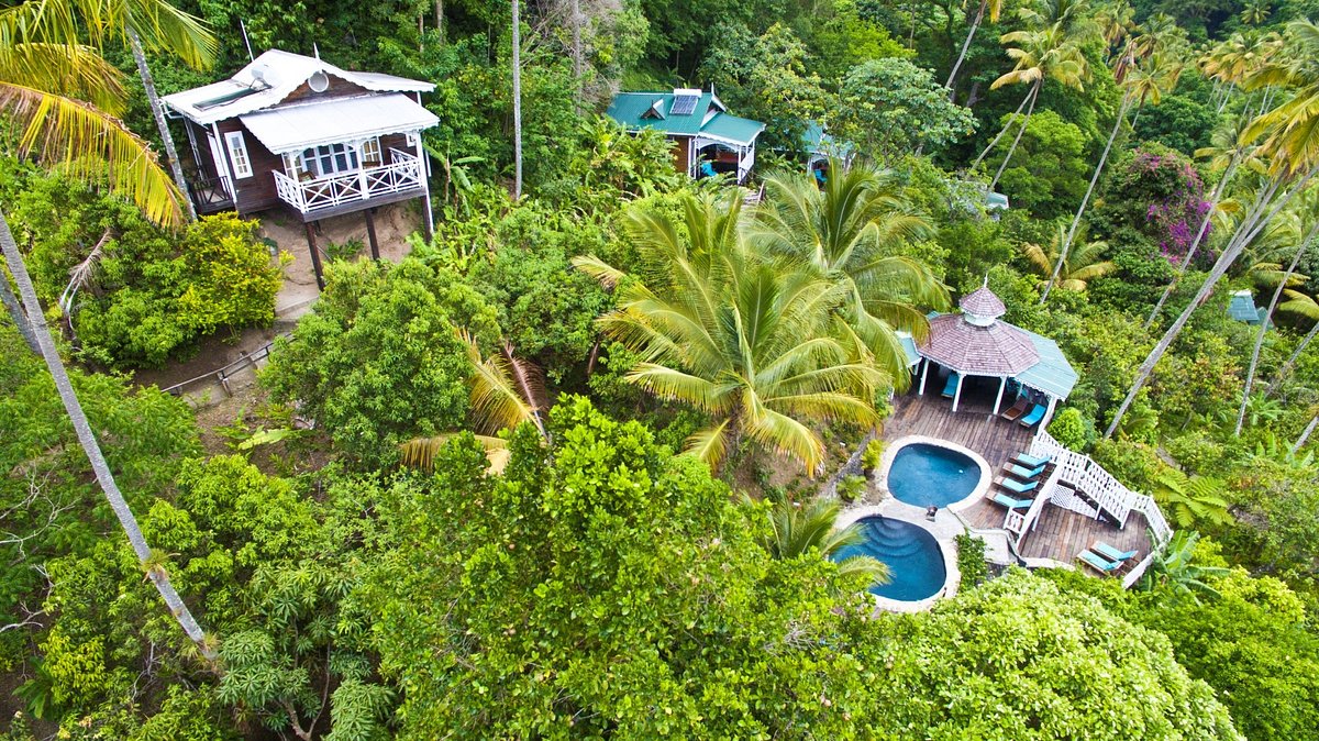 Fond Doux Eco Resort, hotell i St. Lucia