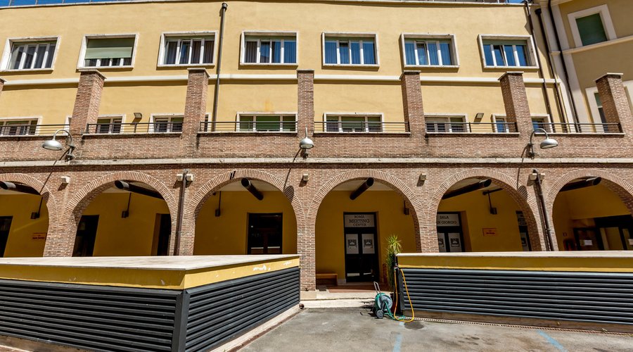 Parking at the Roma Scout Center