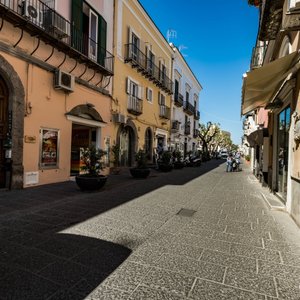 Street at the Hostel Central Ischia