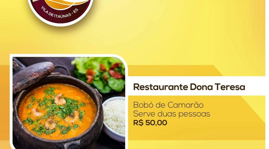 O Restaurante Dona Teresa participou do 1º festival gastronômico Itaúnas &Sabores.