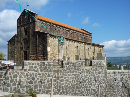 Italy, island Sardinia, Orosei, church Sas Animas, Europe, Mediterranean  island, destination, place of interest, faith, religion, Christianity,  church, sacred construction, architecture, cars, park, outside, deserted  Stock Photo - Alamy