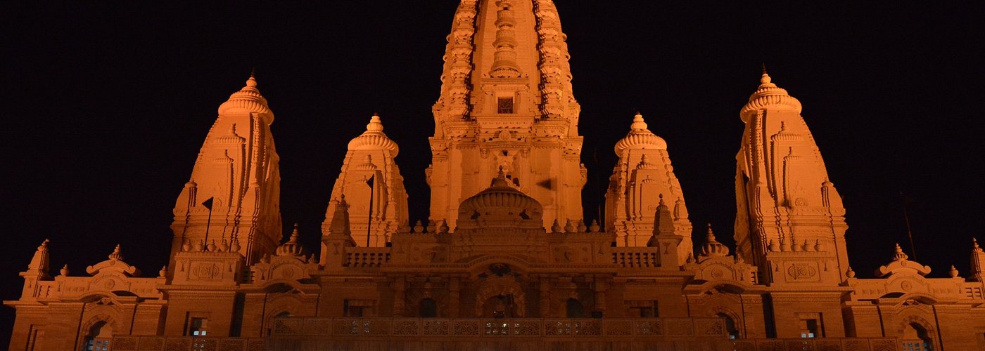 JK Temple in the night