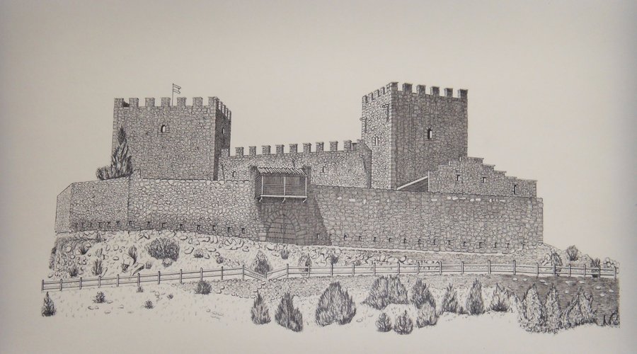 Plumilla del castillo de José Luis Corral