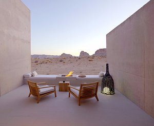 Amangiri Suite Desert Lounge