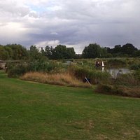 The lake and the cafe