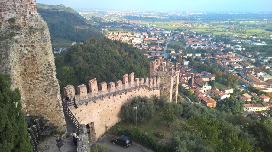 vista sul camminamento