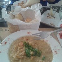 Menú ejecutivo un día frío de julio