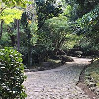 公園内、日本庭園