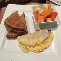 Mushroom and Cheese Omelet