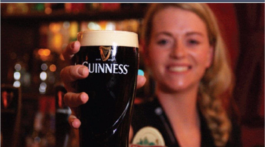 A warm welcome and a fine pint...