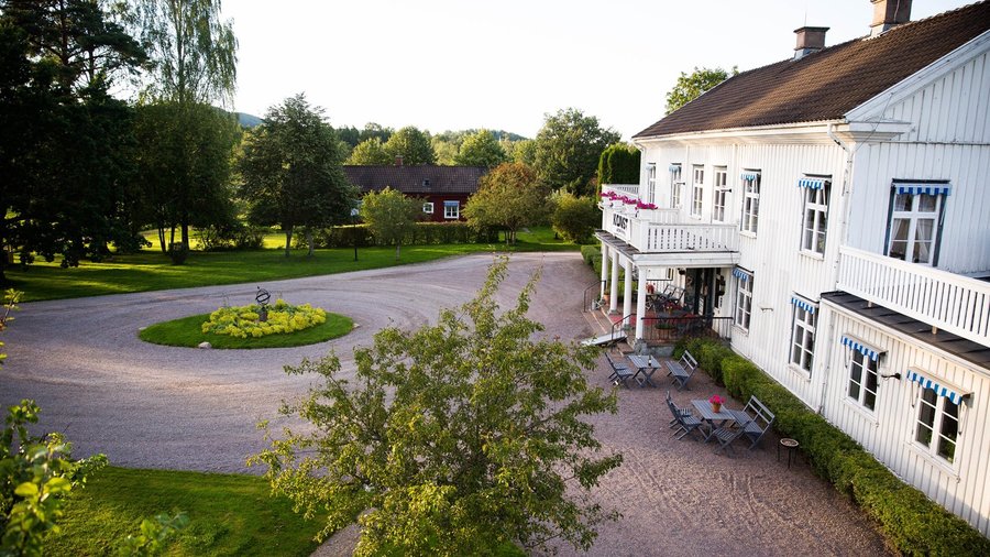Ulvsby herrgård, vid sjön Fryken i Sunne mitt i Värmland.