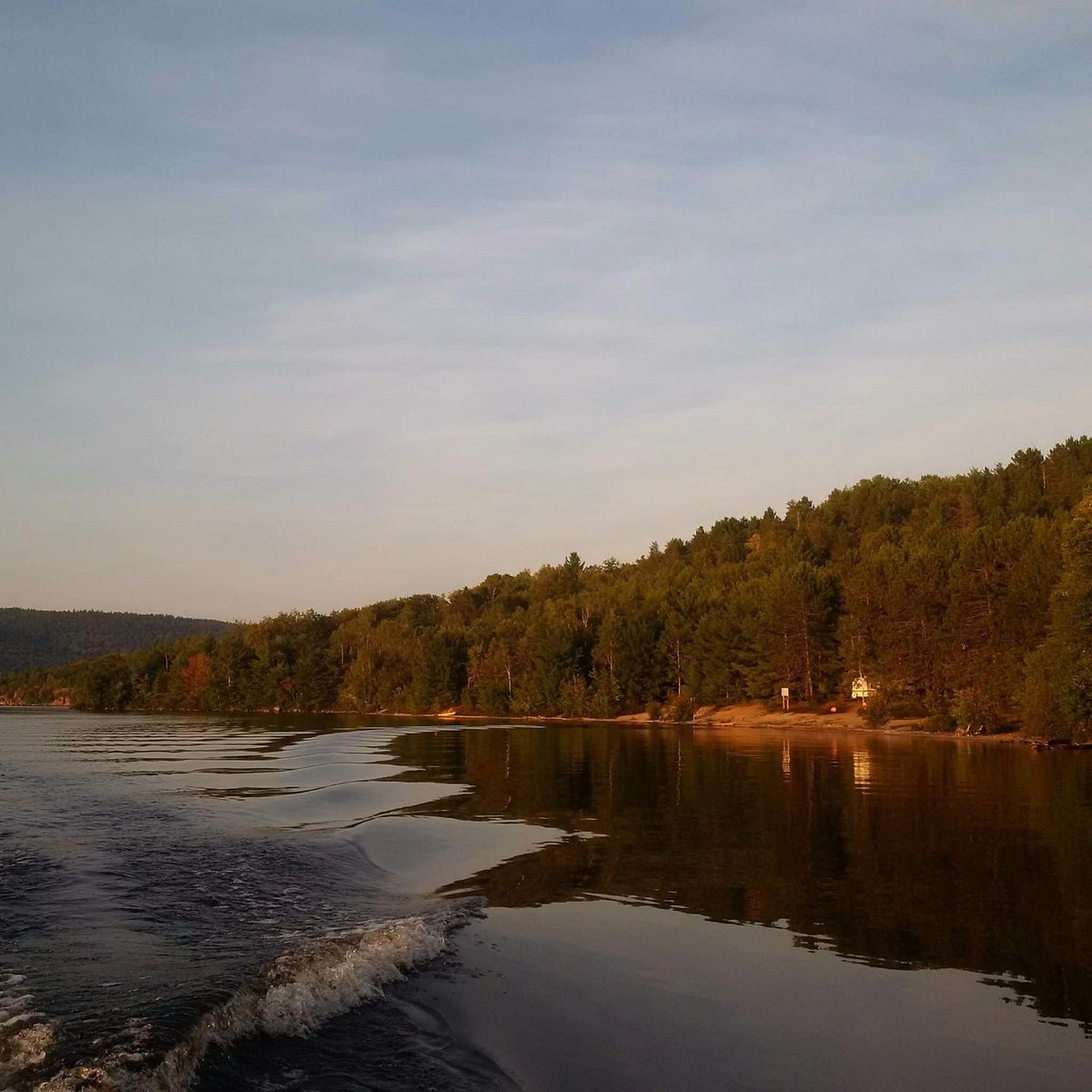 View of Ash River from the cottage - Picture of The Pines of