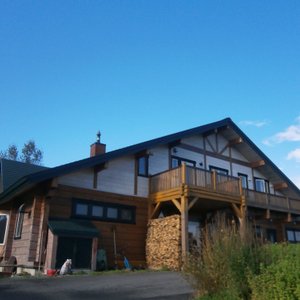 アップ目の建物
