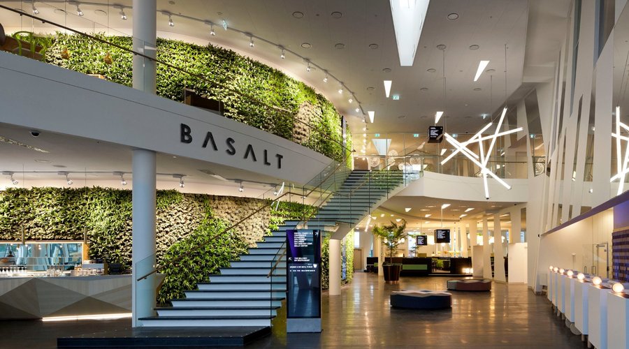 Lobby and reception area