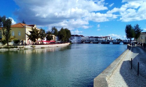 Römische Brücke, Ponte antiga sobre o Rio Gilão Tavira