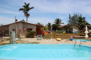 Piscina e praia