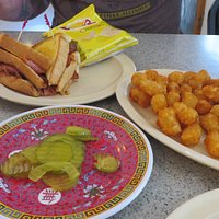 the large tots must be the whole bag