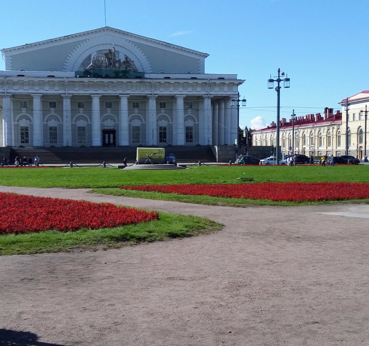 биржевой сквер в санкт петербурге