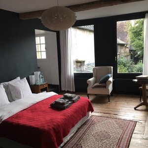 Chambre Earl Grey, vue jardin