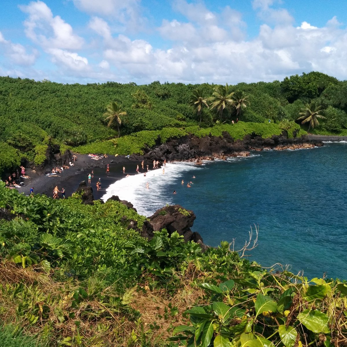 Honokalani Black Sand Beach (Hana) - All You Need to Know BEFORE You Go