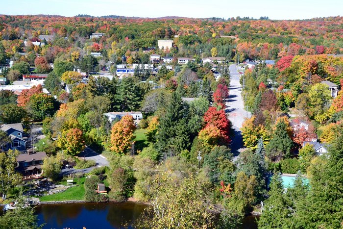 Great views of the town