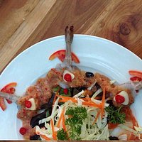 กุ้งแช่น้ำปลา