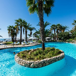 Sentido Sandy Beach Hotel & Spa in Pyla, image may contain: Summer, Hotel, Resort, Tree