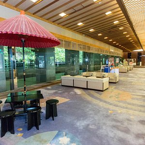 Lobby at the Noboribetsu Sekisuitei