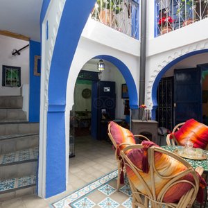 Lobby at the Hotel Casa Miguel