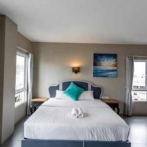 The Deluxe Room at the Hub Hua Hin 57 Hotel