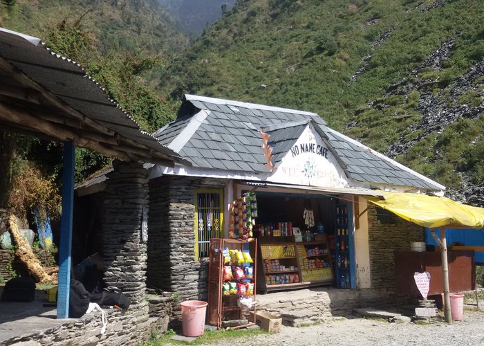 No Name Cafe near Bhagsu Waterfalls