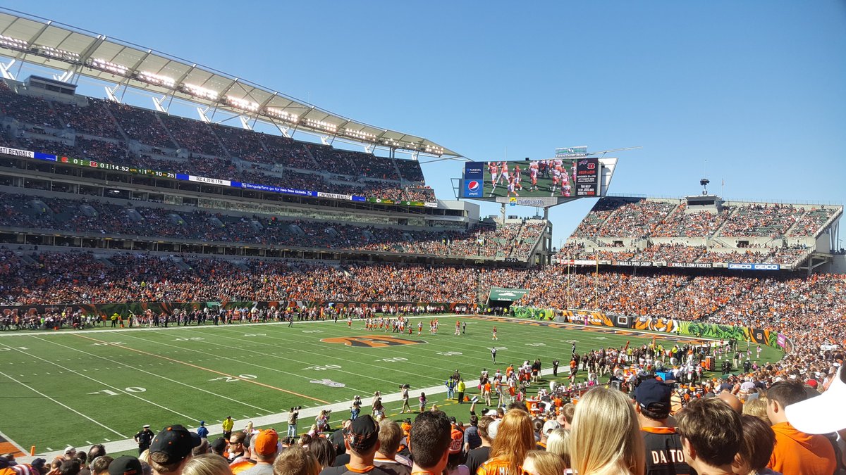 Paul Brown Stadium Seating Diagram Matttroy