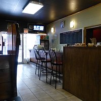 Inside restaurant